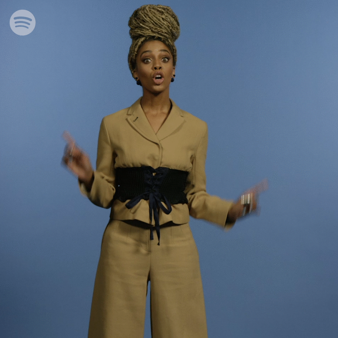 pointing jade novah GIF by Spotify