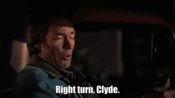 Every Which Way But Loose Eastwood GIF