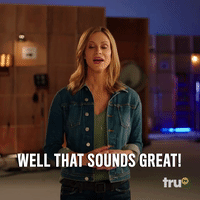 sounds great andrea savage GIF by truTV’s I’m Sorry