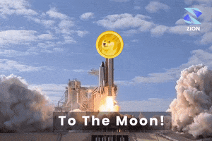 To The Moon Money GIF by Zion