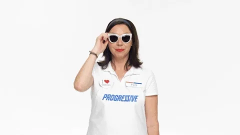 Wink Hello GIF by Progressive