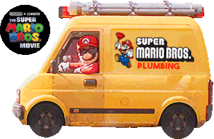 Lets A Go Vintage Sticker by The Super Mario Bros. Movie