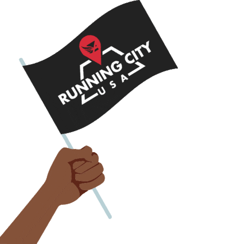 Running City Usa Sticker by Atlanta Track Club