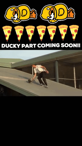 skateboarding duckkovacs GIF by Pizza Skateboards