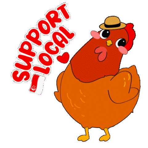 Singapore Farmer Sticker by Chew's Egg