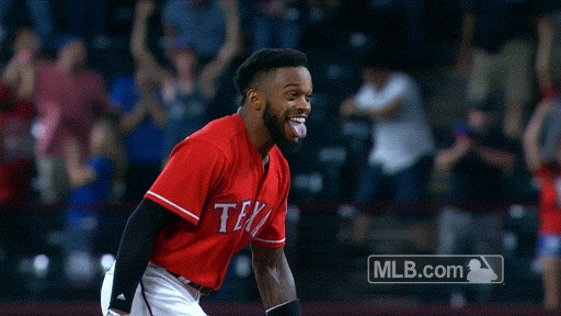 Celebrate Texas Rangers GIF by MLB - Find & Share on GIPHY