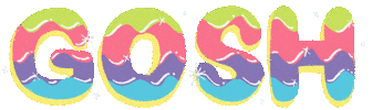 Rainbow Omg Sticker