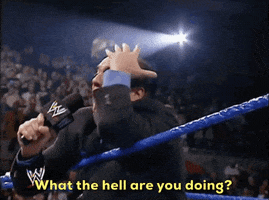 are you serious smackdown live GIF by WWE