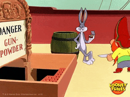 bugs bunny match GIF by Looney Tunes