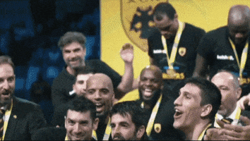 intercontinental cup winners GIF by AEK BC