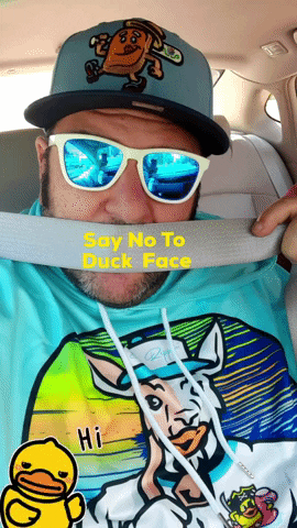 Say No To Duck Face GIF