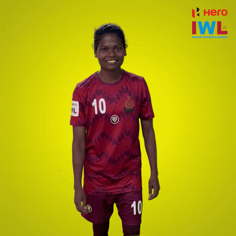 Womens Soccer Smile GIF by Indian Football