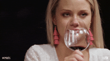 Sassy Red Wine GIF by Married At First Sight Sassy Red Wine GIF by Married At First Sight