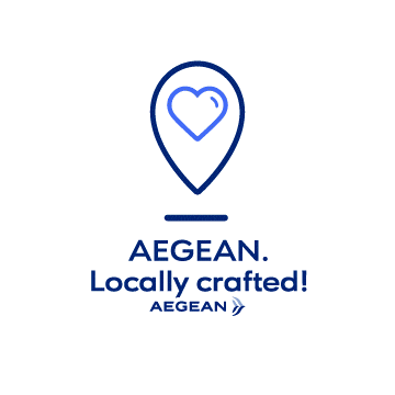 Locally Crafted Sticker by Aegean Airlines