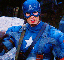 Captain America Ok GIF