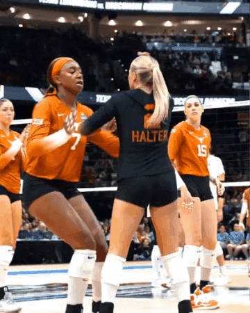 Ncaa Volleyball GIF by Texas Longhorns