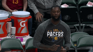 get loose warm up GIF by NBA