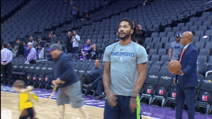 Derrick Rose Basketball GIF by NBA