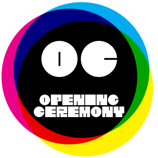 Rainbow Logo Sticker by OpeningCeremony