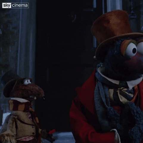 muppet christmas carol kiss GIF by Sky