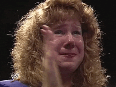 wrestlemania vii crying GIF by WWE