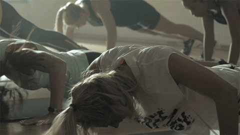 Faire des pompes comme exerciceS de gainage