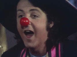 red nose jokes GIF by Paul McCartney