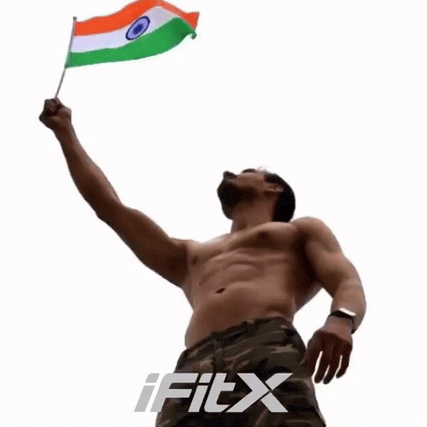 Flag India GIF by iFitX