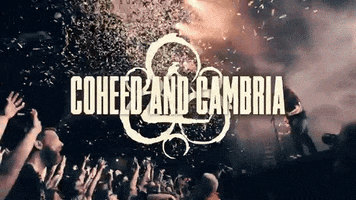 live music singing GIF by Coheed and Cambria