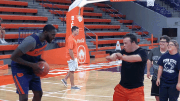 basketball dancing GIF by Clemson Tigers