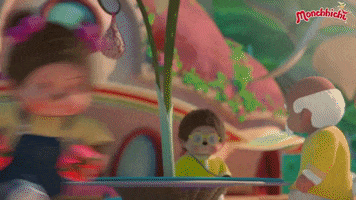 animation twins GIF by Monchhichi