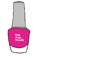 Pink What Sticker by The Nailscape