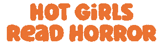Horror Read Sticker