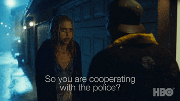 Police Cooperating GIF by euphoria