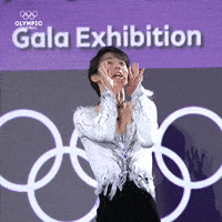 yuzuru hanyu scream GIF by Olympic Channel