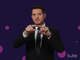 Michael Buble Love GIF by bubly