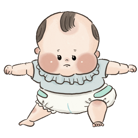 赤ちゃん Sticker by fuwakuma.yuco