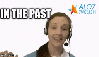 in the past total physical response GIF by ALO7.com