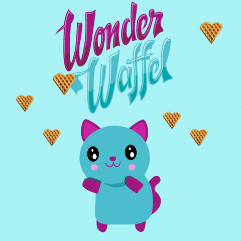 chill waffle GIF by Wonder Waffel