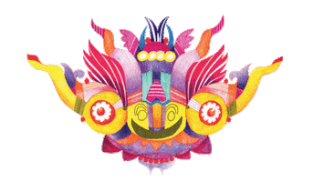 Diablo Lacandelaria Sticker by ARTFOOD