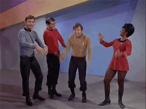 Star Trek Reaction GIF by MOODMAN