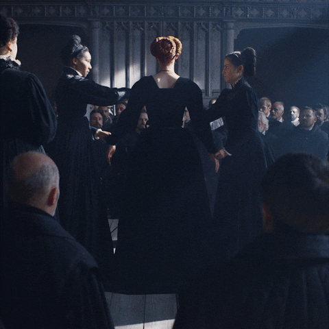 saoirse ronan fashion GIF by Mary Queen of Scots