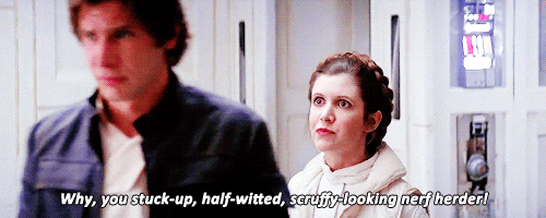 Carrie Fischer Princess Leia Star Wars GIFs - Get the best GIF on GIPHY