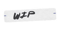 Work In Progress Sticker Sticker