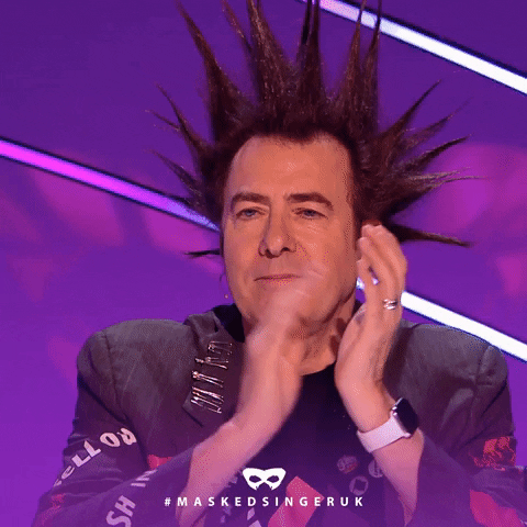 Jonathan Ross Applause GIF by The Masked Singer UK & The Masked Dancer UK