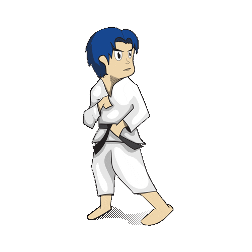 Karate Kid Kick Sticker for iOS & Android GIPHY