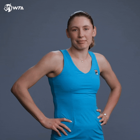 Ekaterina Alexandrova Peace GIF by WTA