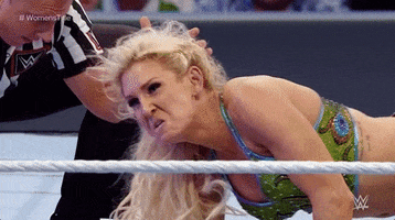 charlotte flair wrestling GIF by WWE
