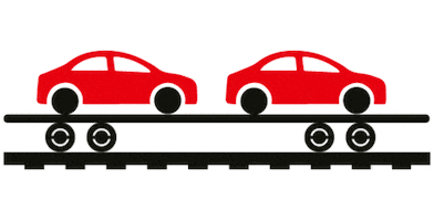 Car Driving Sticker by Matterhorngotthardbahn