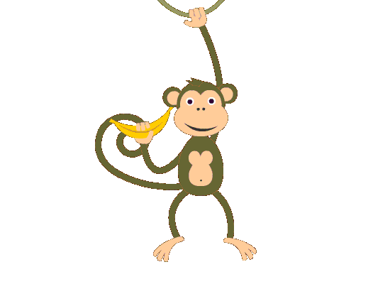 Loop Monkey Sticker by Ecard Mint for iOS & Android | GIPHY